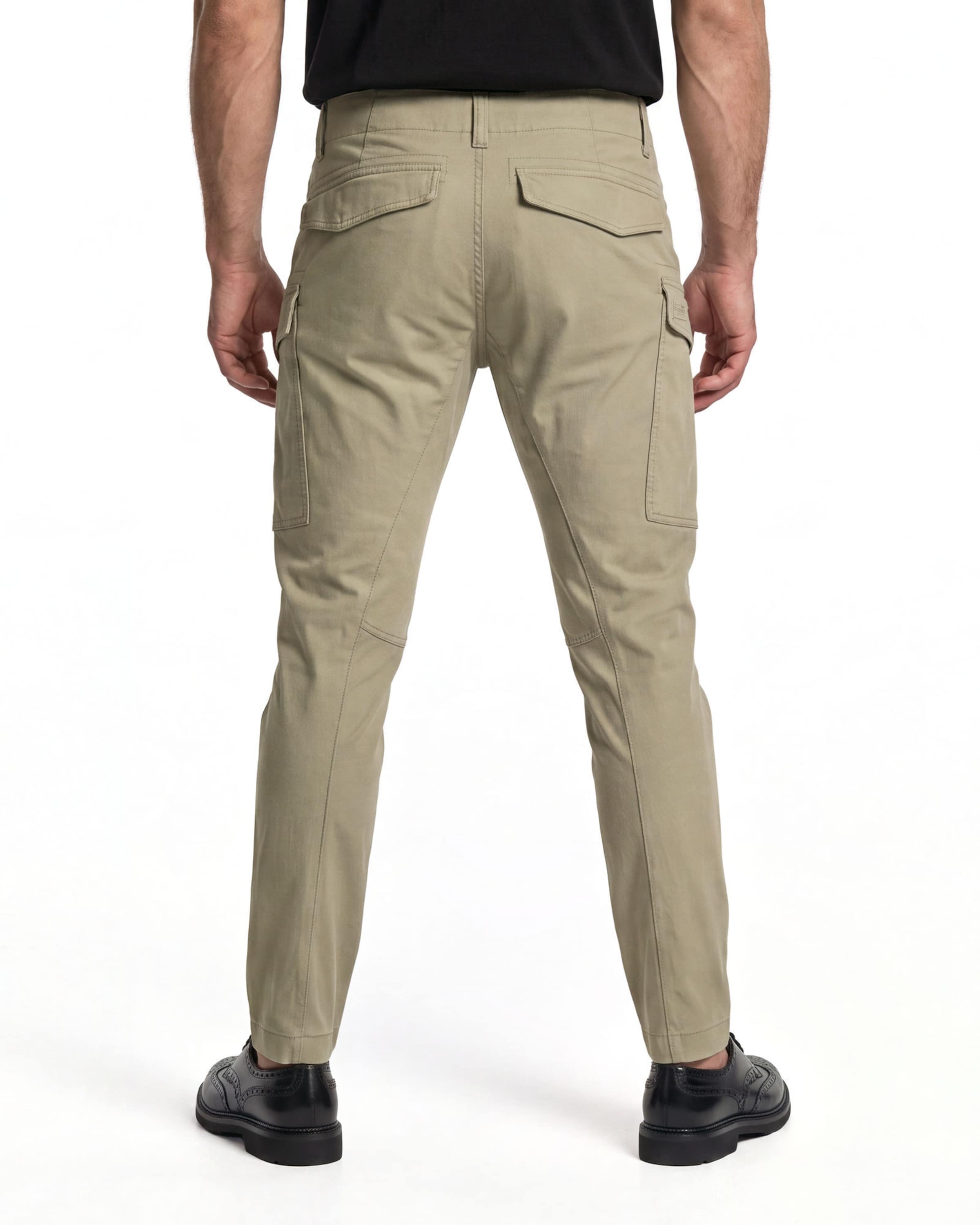 G-STAR Tapered O 5 pockets-Army pant ' ' in Beige: Vorderseite