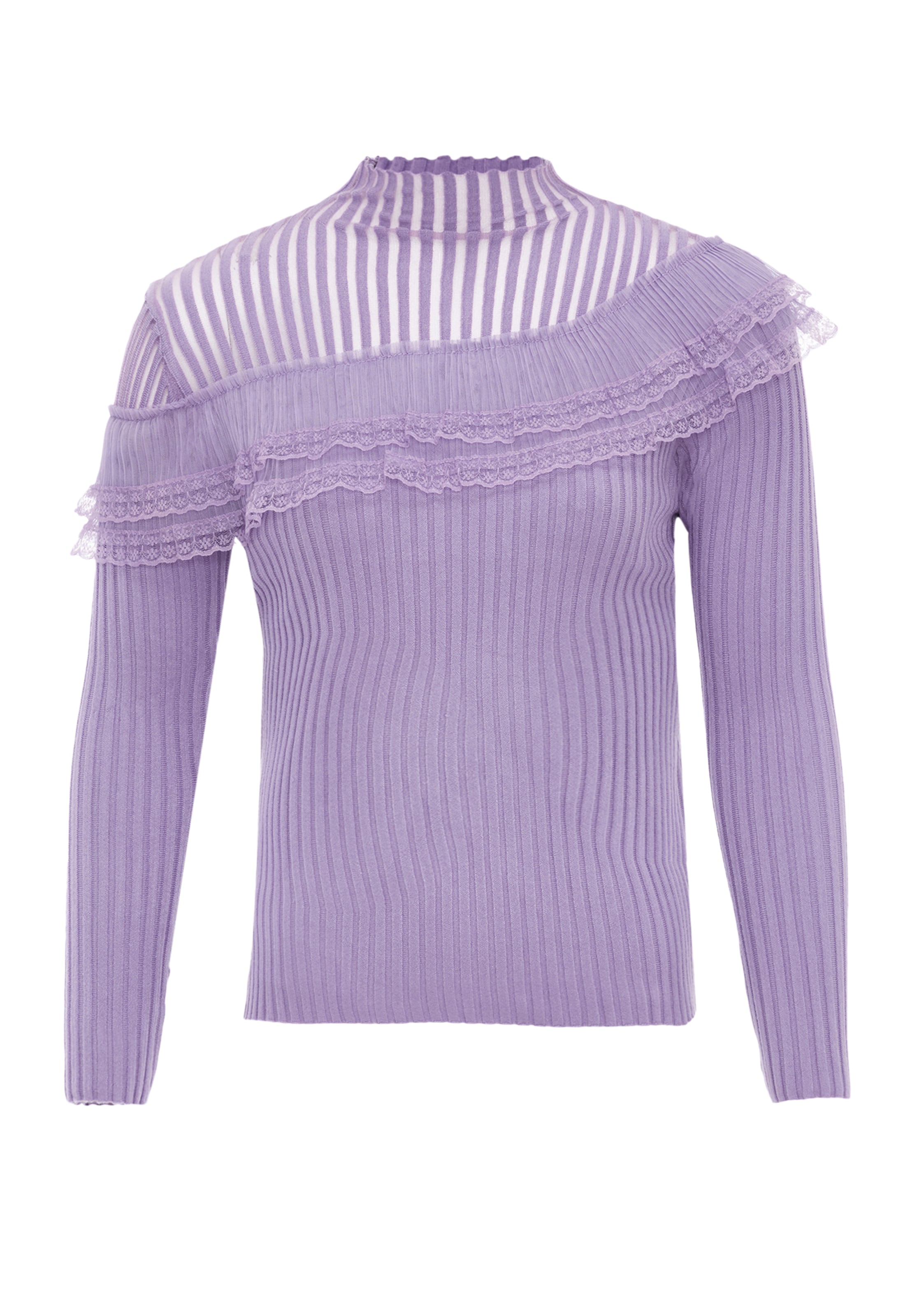 NAEMI Pullover in Lila: Vorderseite