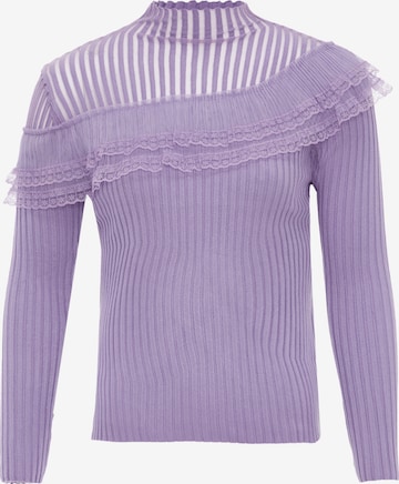 NAEMI Sweater in Purple: front