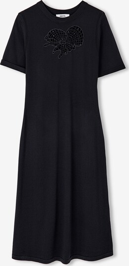 Ipekyol Robes en maille en noir / argent, Vue avec produit