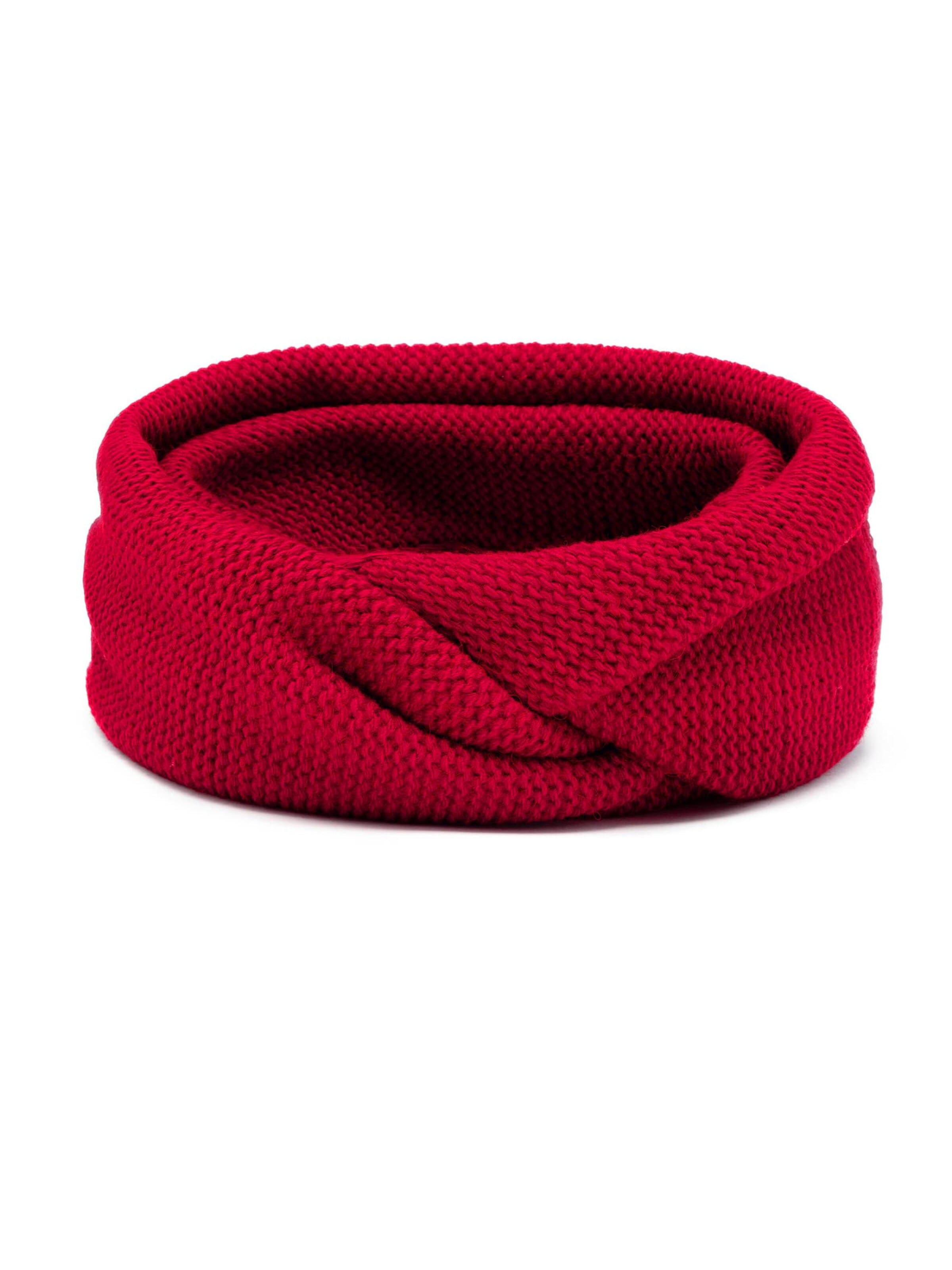 Vivisence Schlauchschal '7103'‌‌‌‌‌ in Rot: Vorderseite