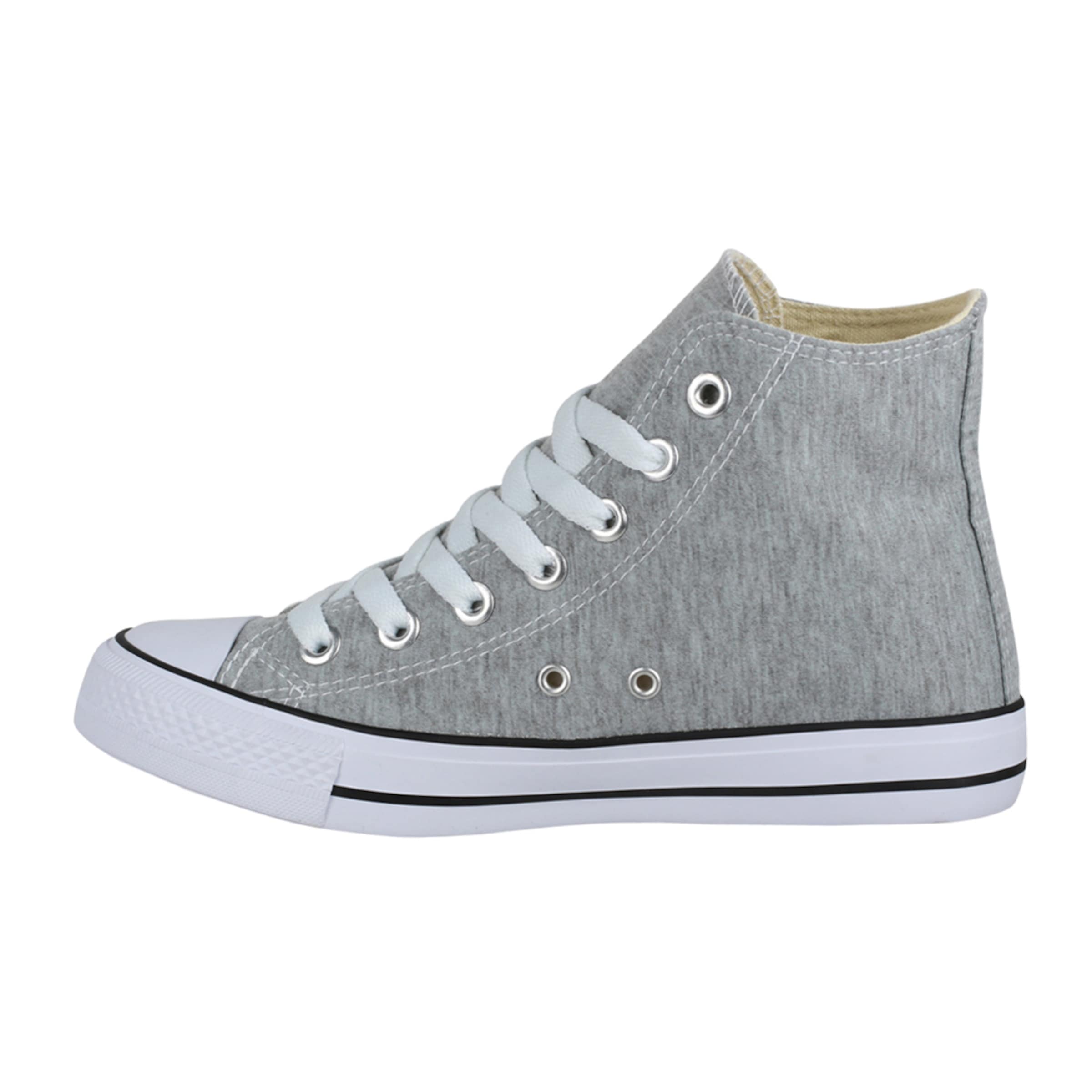 Baskets hautes Elara en gris