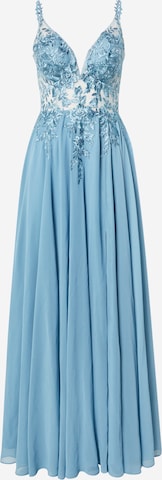 Rochie de seară de la MAGIC NIGHTS pe albastru: față