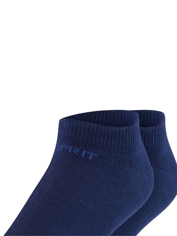 ESPRIT Socks 'Foot Logo 2-Pack' in Blue