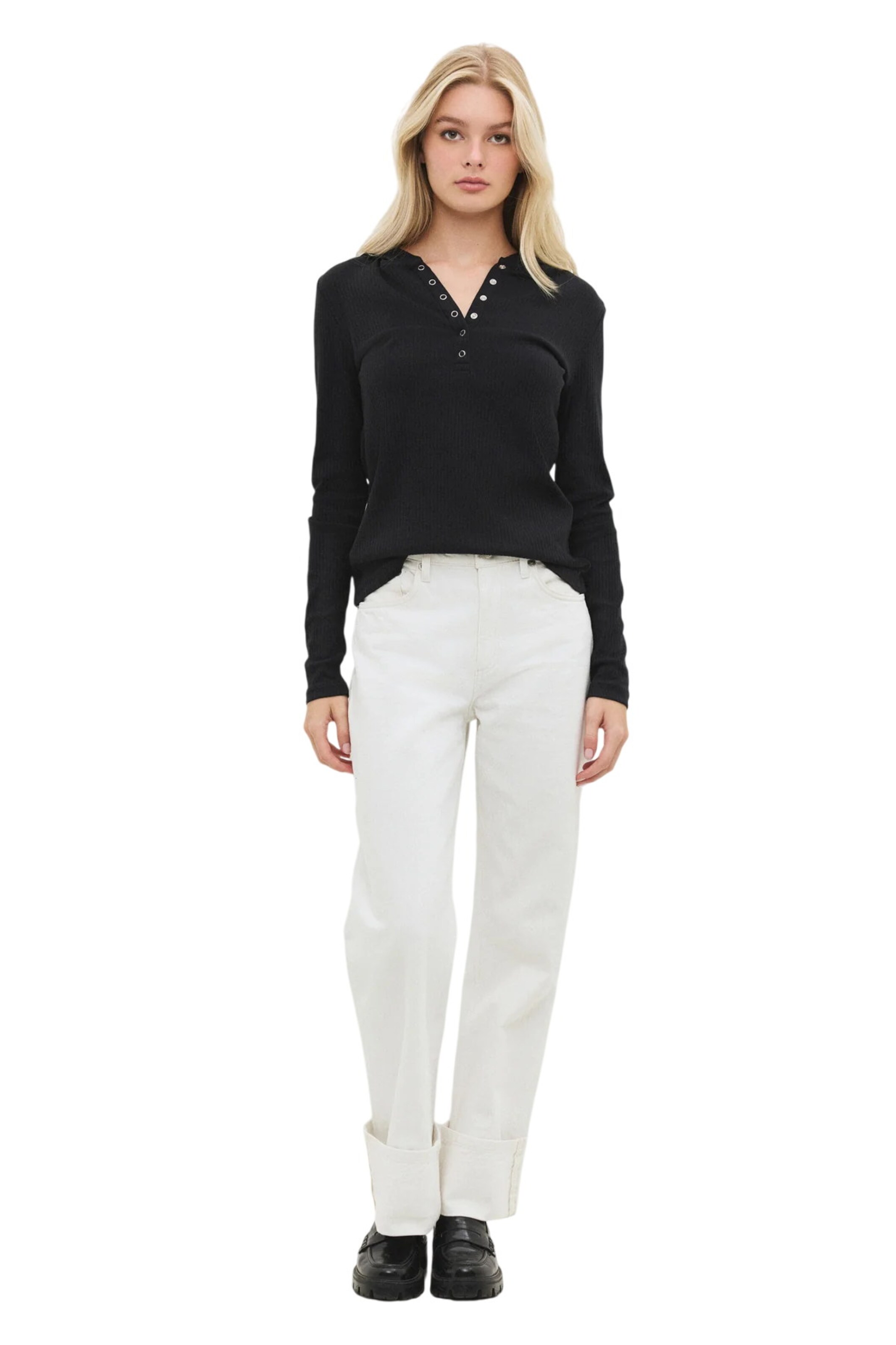 No Matter What Shirt in Zwart