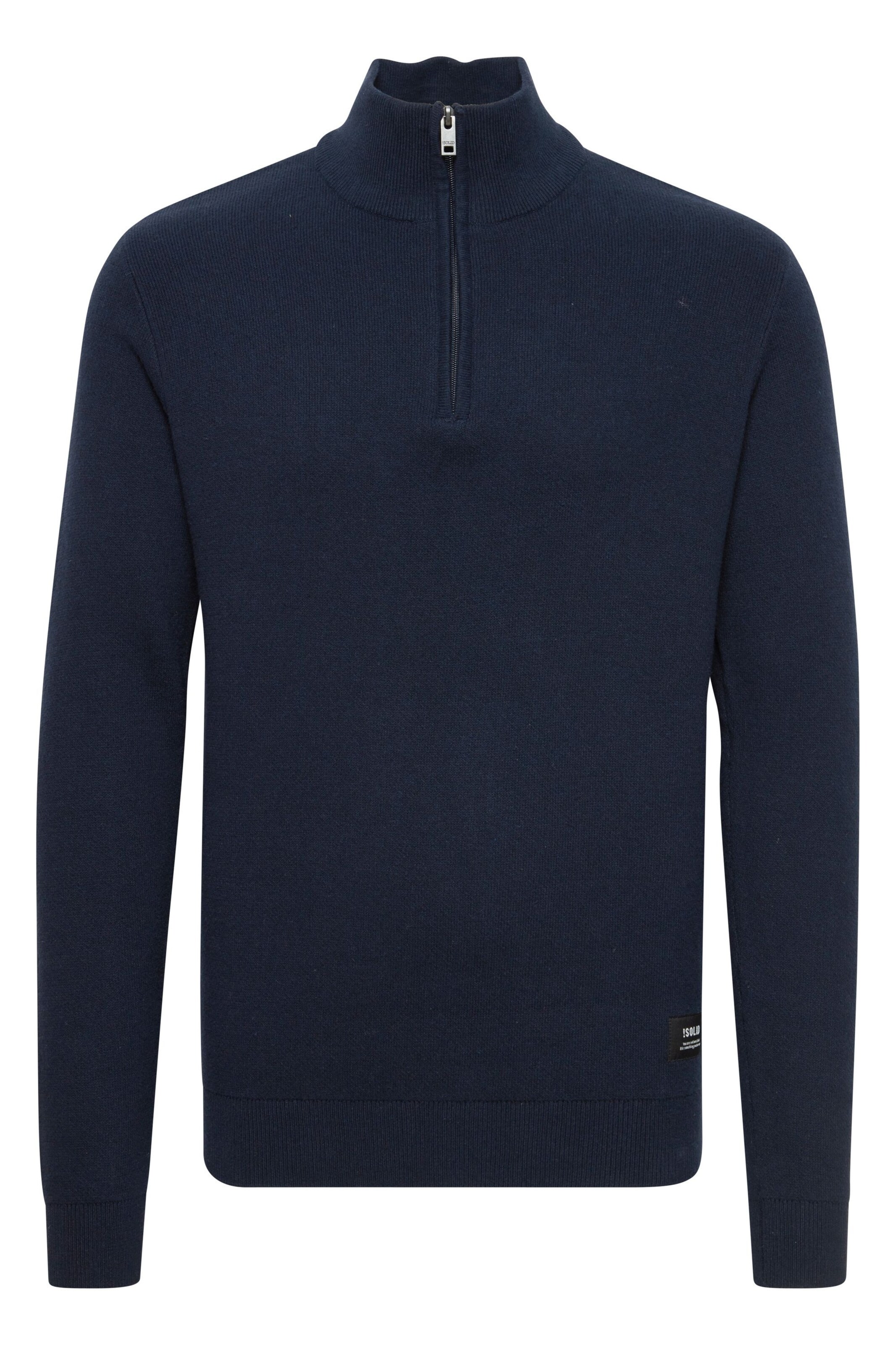 !Solid Trui 'kaynel' in Blauw: voorkant