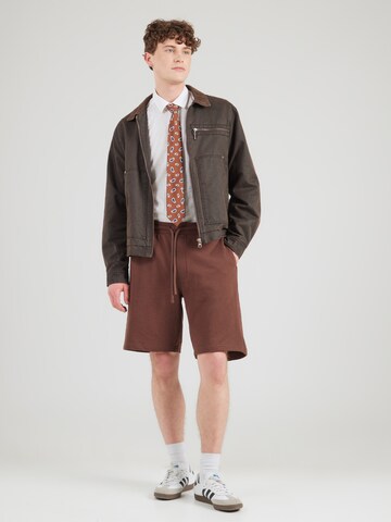 BALMOHK Avar lõige Püksid, värv pruun