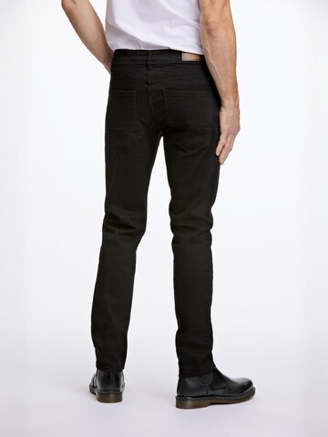 Tapered Jeans di Jack's in nero