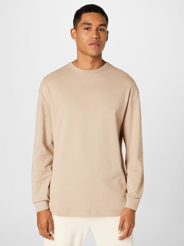 Felpa 'Luca' di ABOUT YOU Limited in beige: frontale