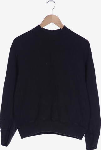 UNIQLO Sweatshirt & Zip-Up Hoodie in M in Black: front