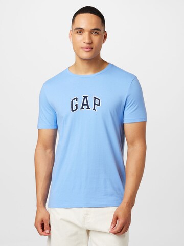 T-Shirt GAP en bleu : devant