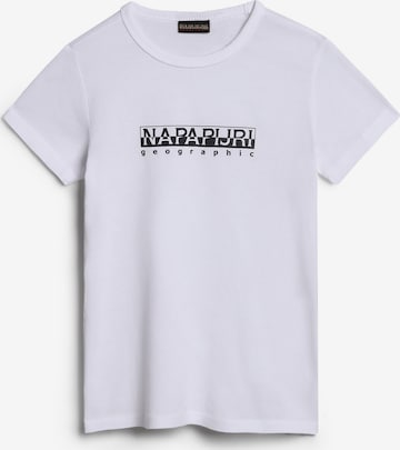 NAPAPIJRI T-Shirt in Weiß: predná strana