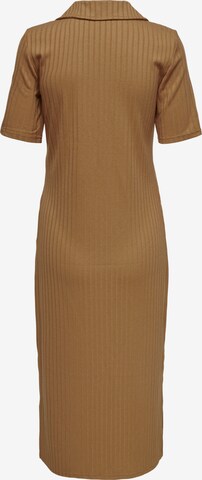 JDY Dress 'Alette' in Brown