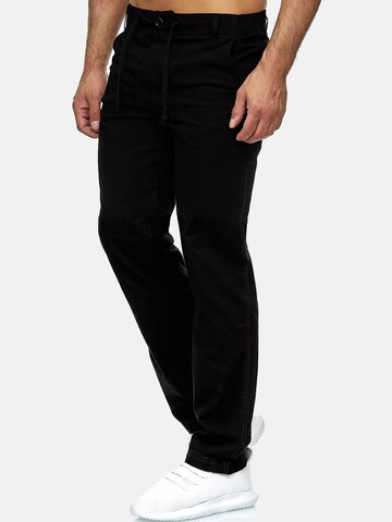 Reslad Regular Hose 'Stoffhose Baumwollhose' in Schwarz