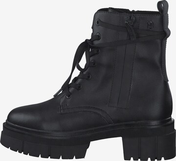 s.Oliver Lace-Up Ankle Boots in Black