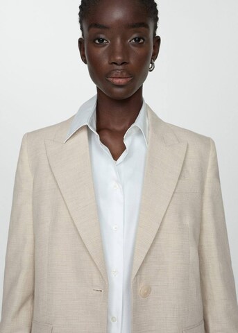 MANGO Blazer 'Malibu' in Beige