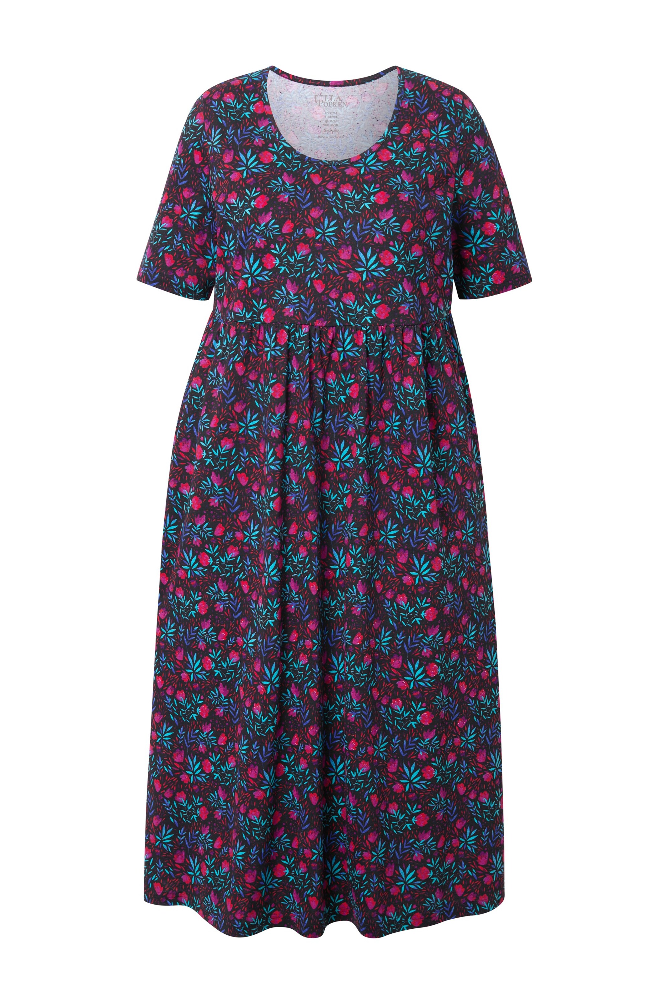 Ulla Popken Jurk in Lila: voorkant