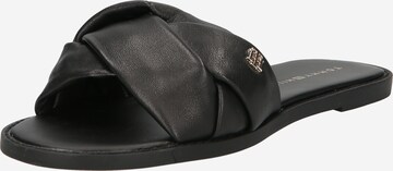 TOMMY HILFIGER Pantolette in Schwarz: predná strana