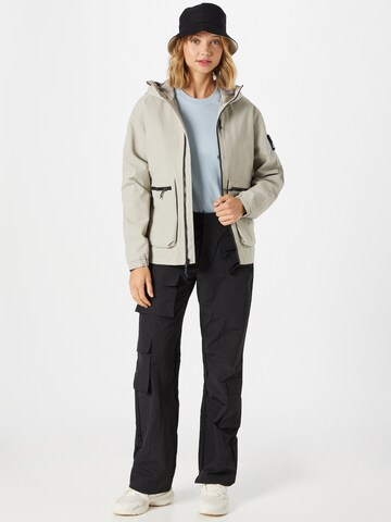 JACK WOLFSKIN Outdoor Jacket 'Rebel' in Grey