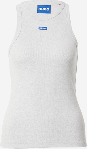 HUGO Top in Grey: front