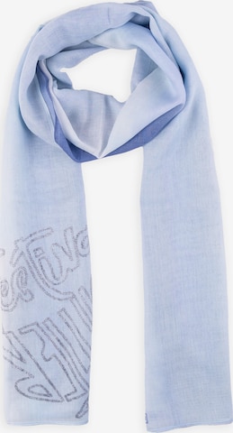 Passigatti Wrap 'Damenschal Passigatti' in Blue: front