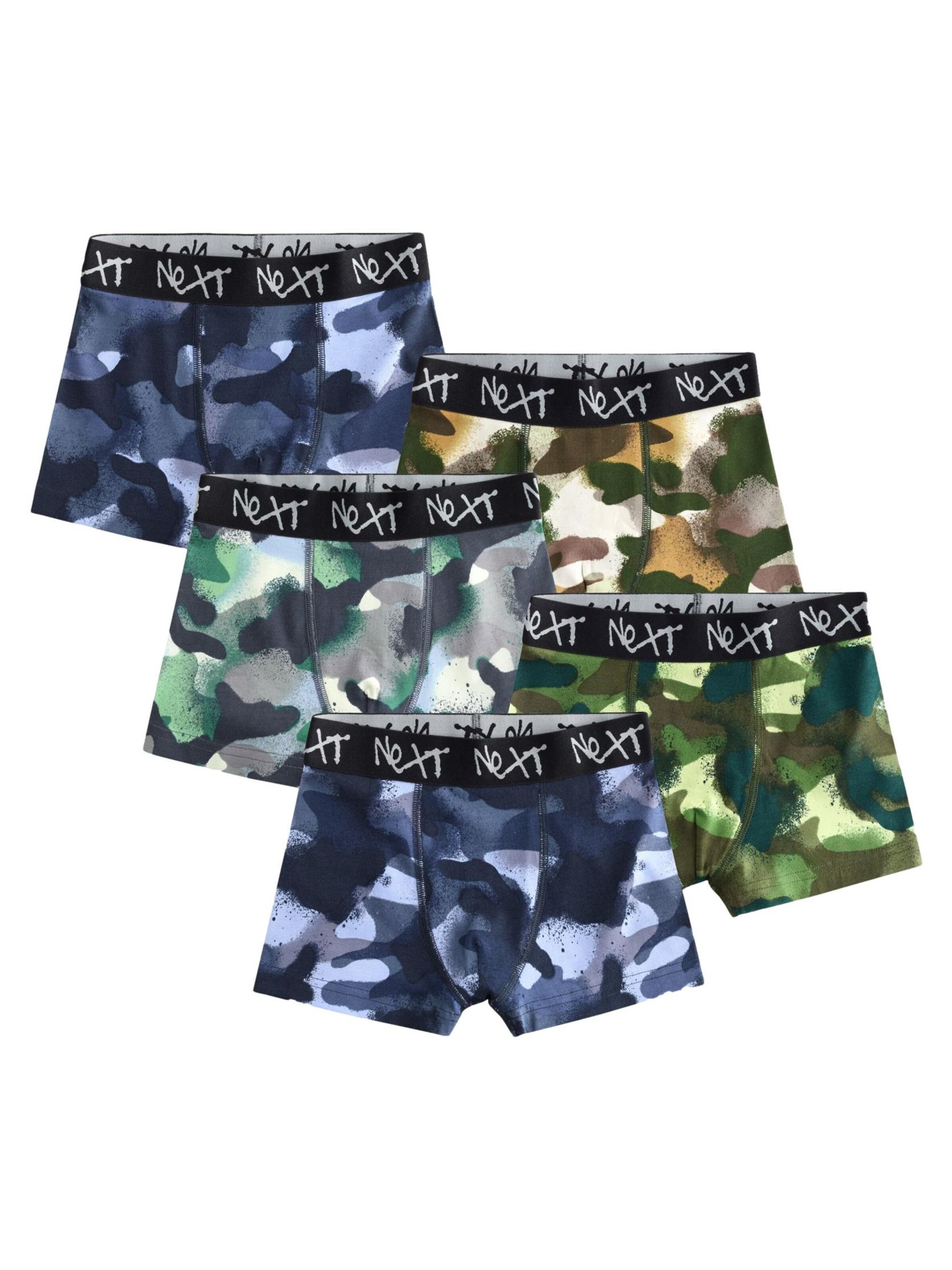 Next Underpants in Blue: front