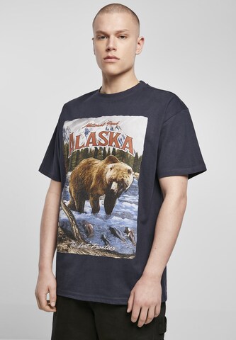 T-Shirt 'Alaska' Mister Tee en noir : devant