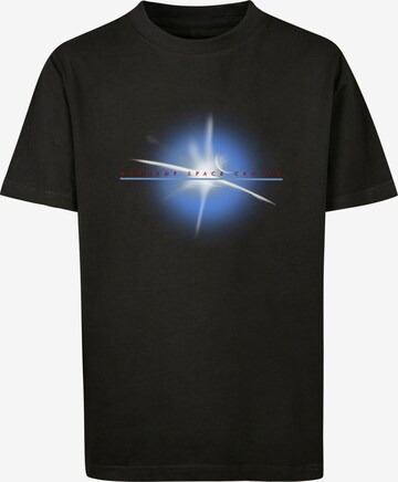 F4NT4STIC Shirt 'NASA Kennedy Space Centre Planet' in Black: front