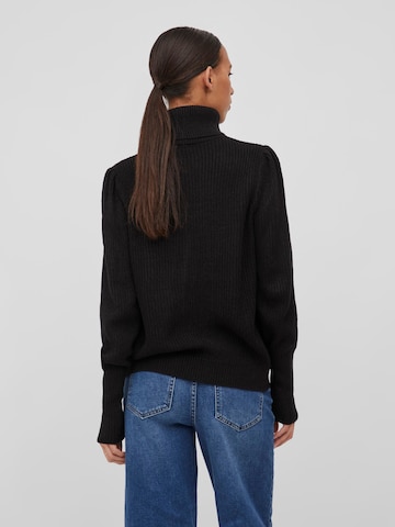 VILA Sweater 'Lou' in Black