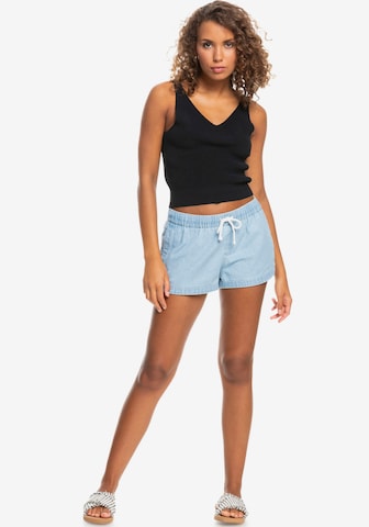 ROXY Regular Shorts in Blau