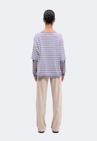 ZABAIONE - Pierna ancha Pantalón 'In44a' en beige