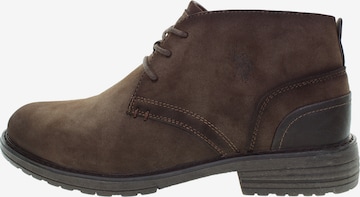 U.S. POLO ASSN. Chukka Boots 'Serge' in Bruin: voorkant