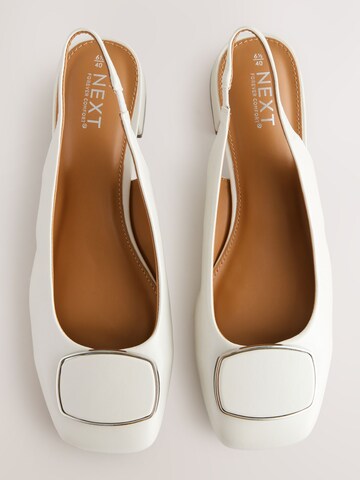 Next Slingback pumps 'Forever Comfort' in White