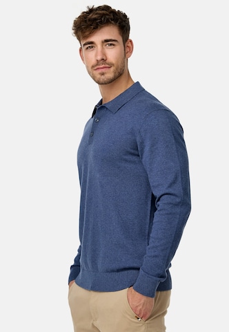 INDICODE JEANS Trui 'Chips' in Blauw