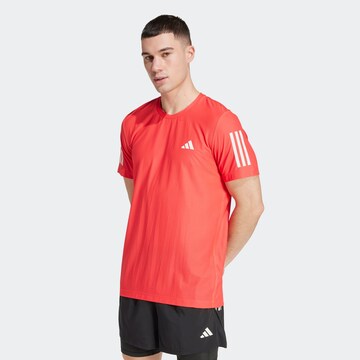 ADIDAS PERFORMANCE Performance Shirt 'Own The Run' in Red: front