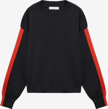 MANGO Sweater 'CARLOS' in Black: front