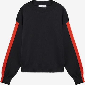 Pull-over 'CARLOS' MANGO en noir : devant