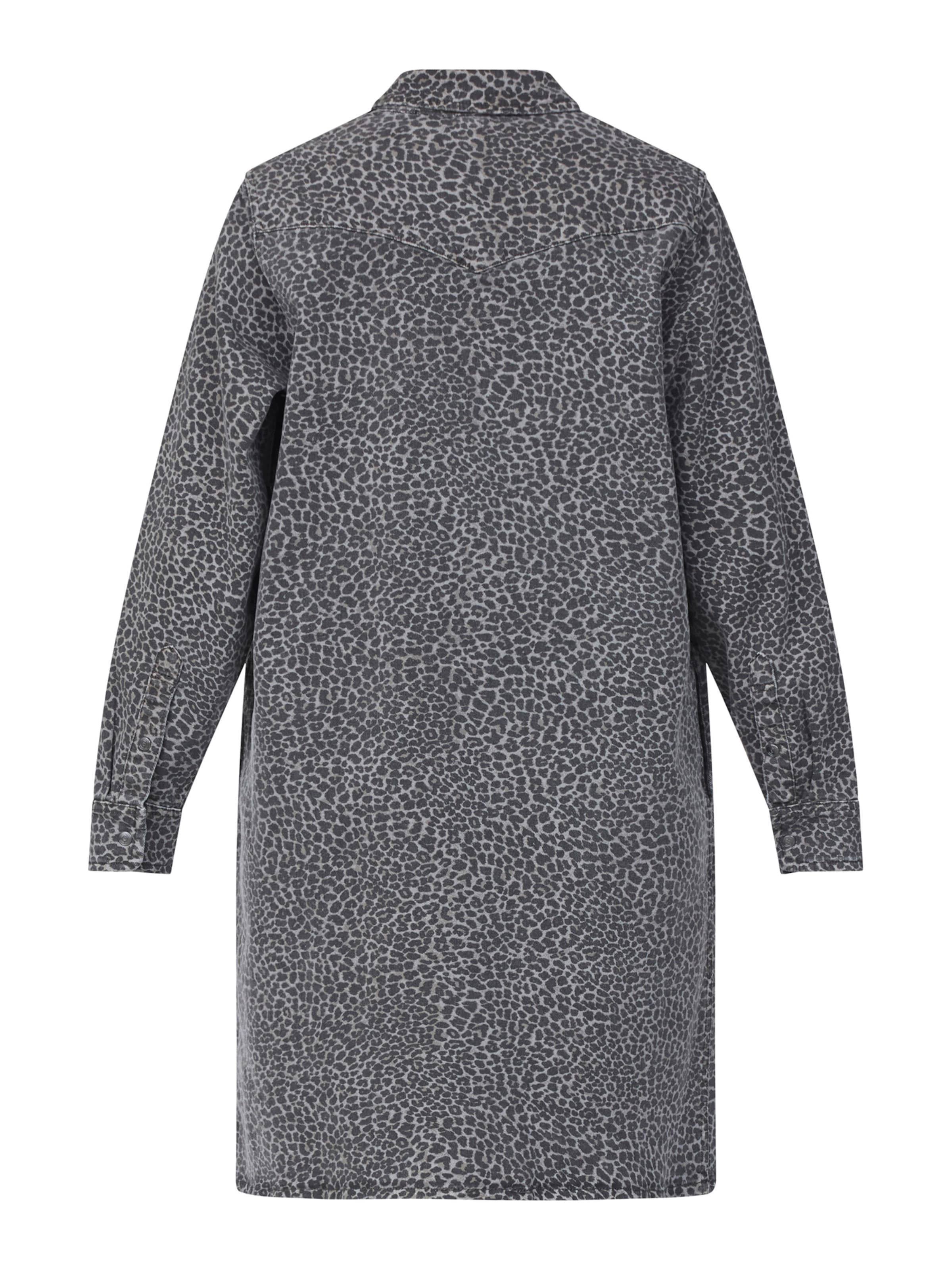 SISTERS POINT Shirt Dress 'ONEA' in Grey