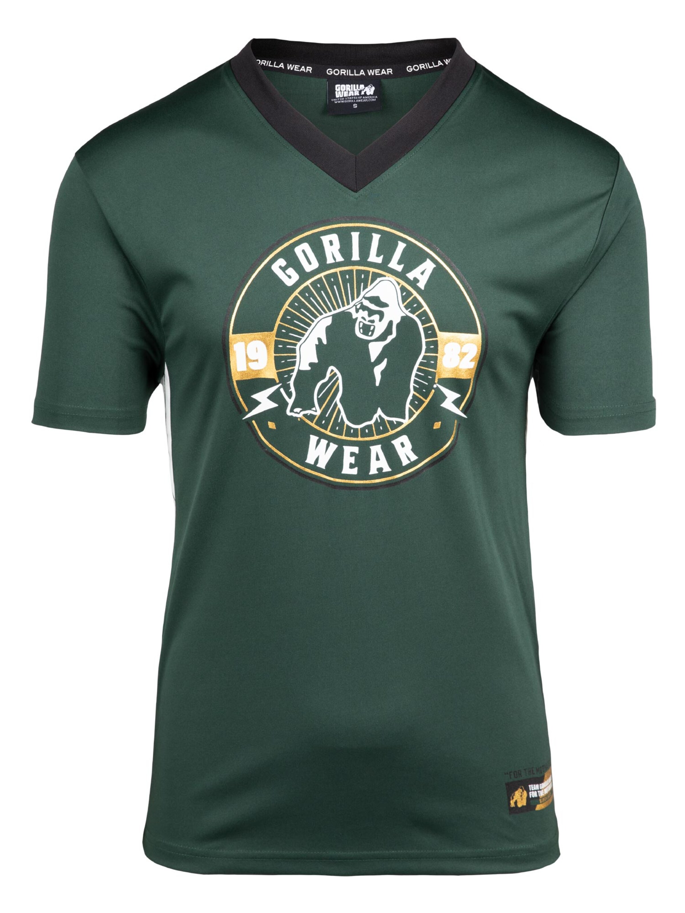 Maglietta 'Orlando' di Gorilla Wear in verde: frontale