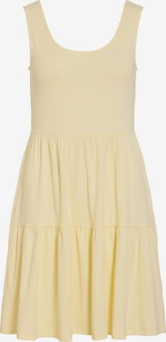 VILA Kleid in Gelb: Vorderseite
