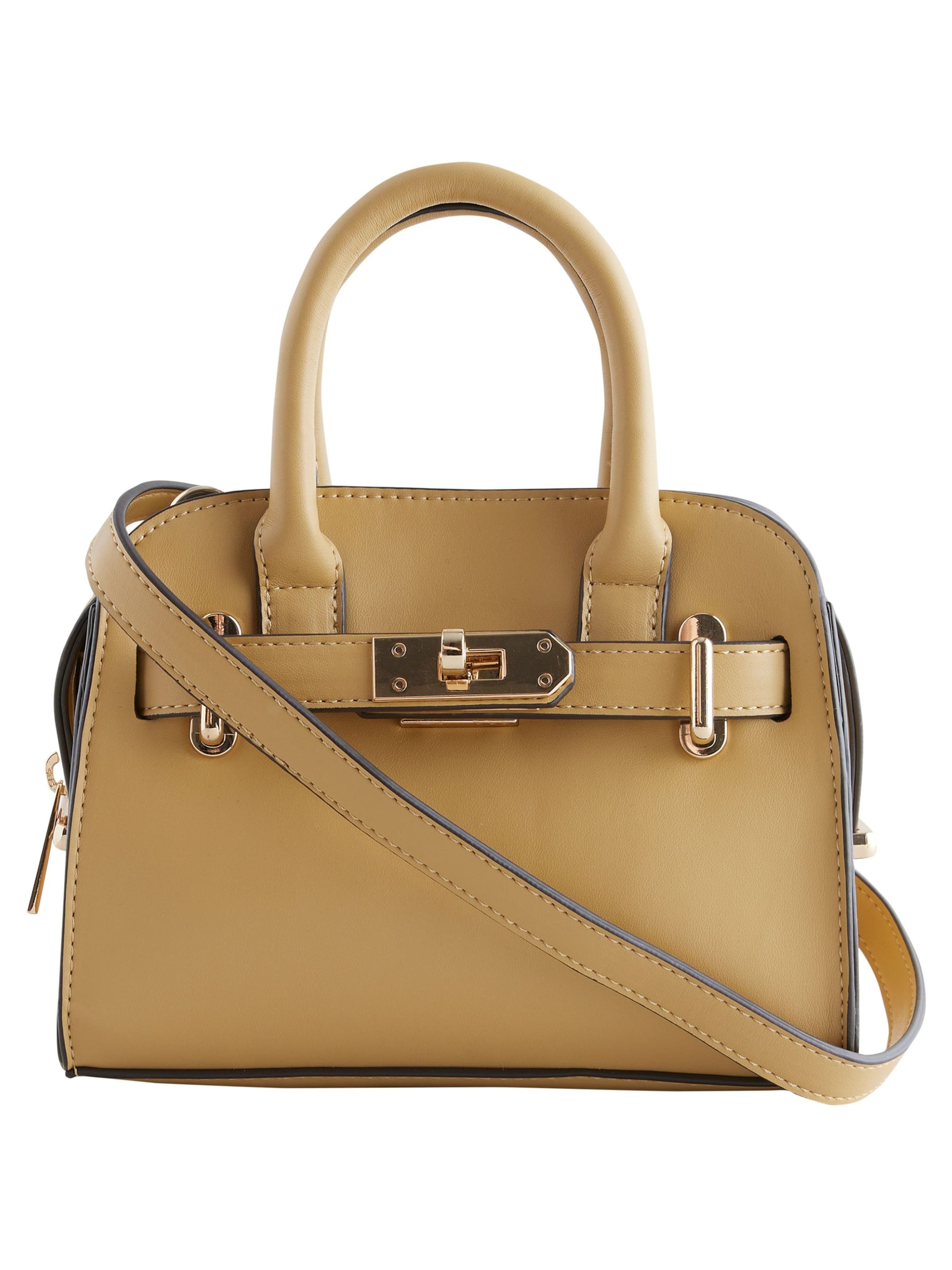 Next Torebka w kolorze żółty: przód