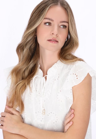 DreiMaster Vintage Blouse in White