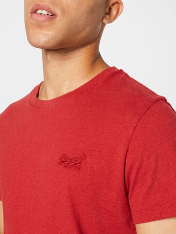 T-Shirt Superdry en rouge