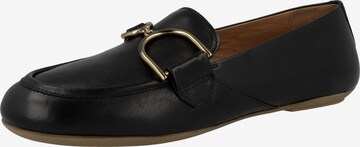 GEOX Classic Flats 'D Palmaria C' in Black: front