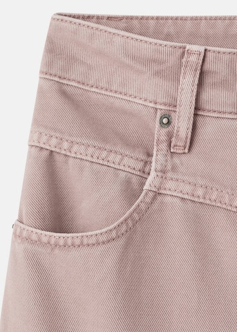 MANGO Wide leg Jeans 'Blair' in Pink