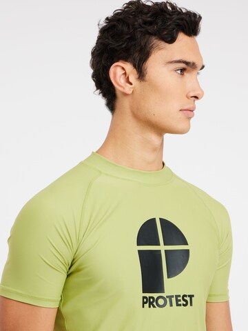 PROTEST Functioneel shirt 'PRTCATER' in Groen