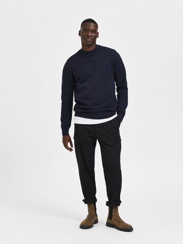 SELECTED Pullover 'Robert' in Blau