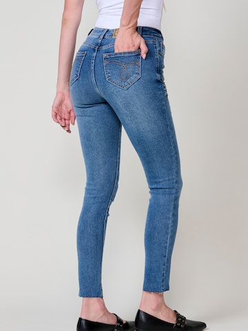 KOROSHI Skinny Jeans in Blau