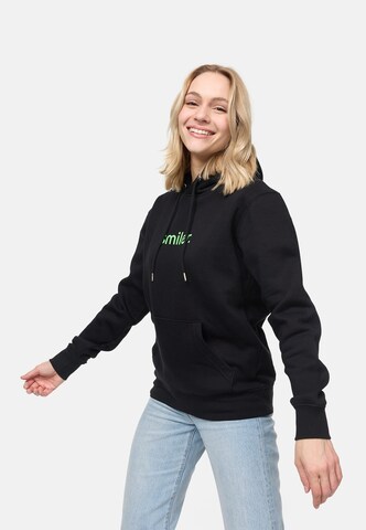 smiler. Sweatshirt 'Buddy' in Zwart