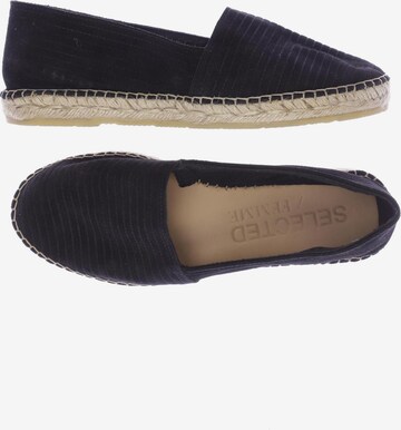 SELECTED Flats & Loafers in 39 in Black: front
